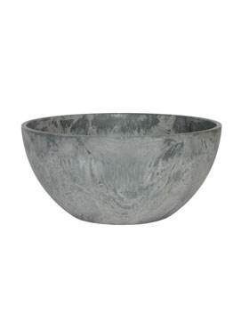 Artstone Fiona bowl grey 25   12