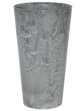 Artstone Claire vase grey 37   70