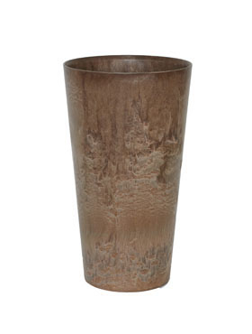 Artstone Claire vase brown 19   35