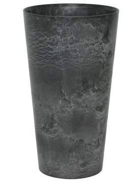 Artstone Claire vase black 37   70
