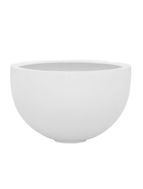 Fiberstone Glossy white bowl 60   38