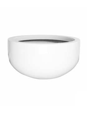Fiberstone Glossy white city bowl (S) 92   50